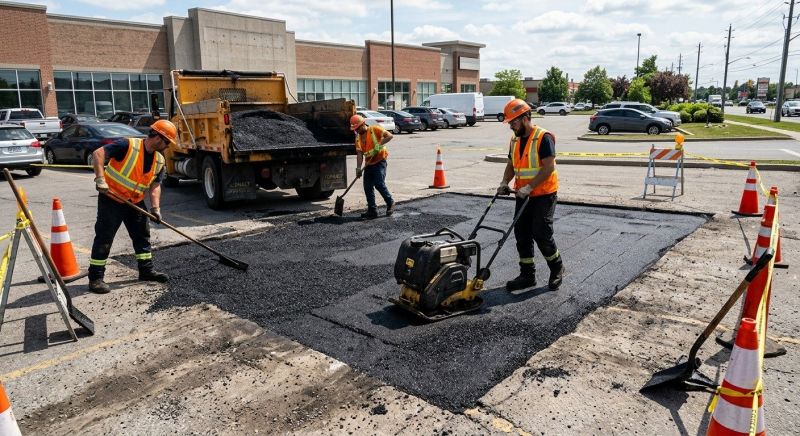Church Parking Lot Repair in Pasadena, CA