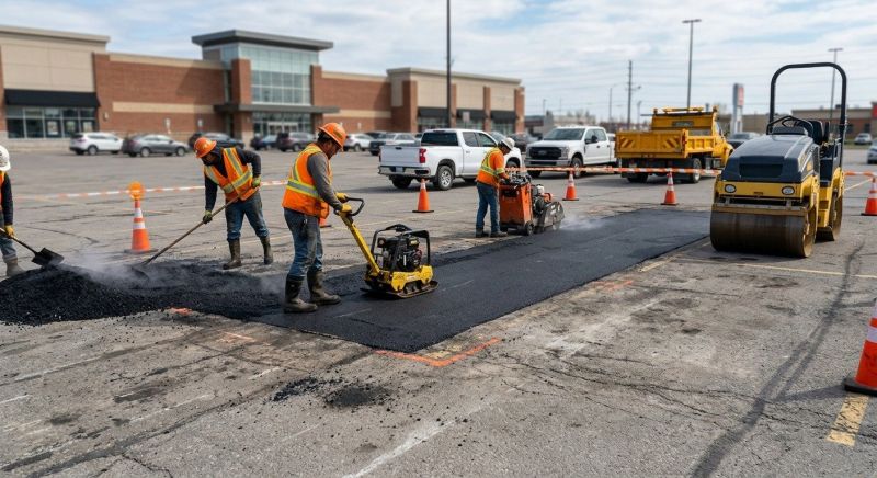 Commercial Pavement Repair in Palm Springs, CA