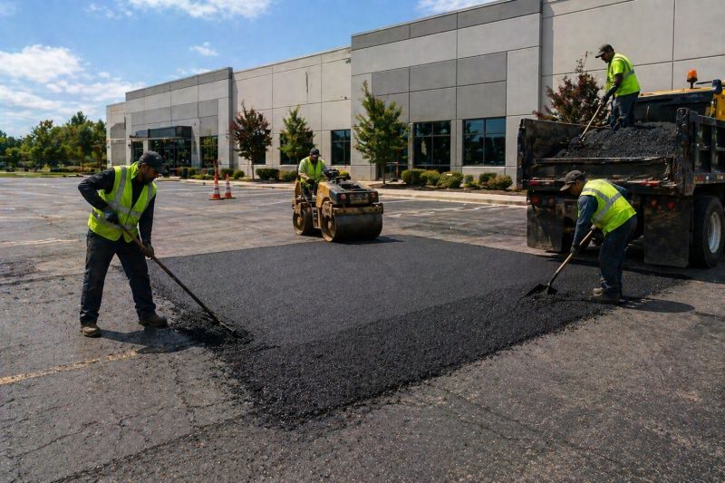 Asphalt Parking Lot Repair in Little Rock, AR