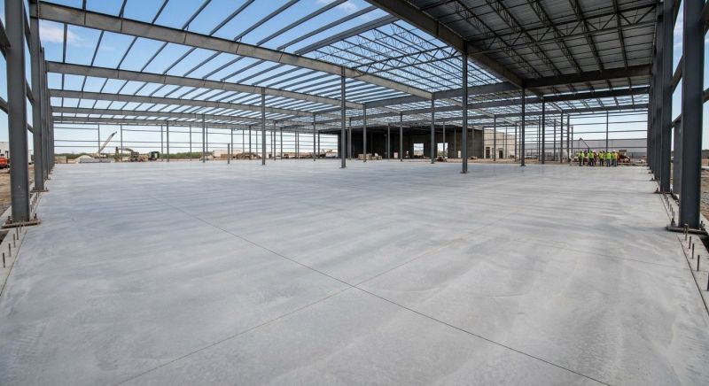 Commercial Slab Construction in Davis County, UT