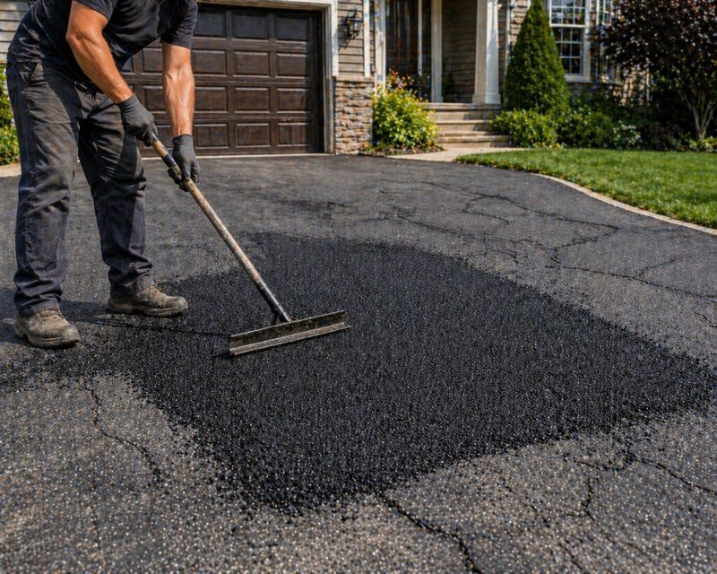 Driveway Blacktop Repair in Little Rock, AR